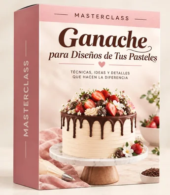 Masterclass en video Ganache para Diseño de Pasteles